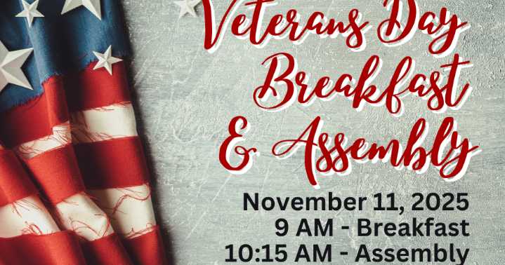 Jasper High School's Veterans Day Breakfast & Assembly