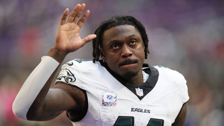 A.J. Brown's constant complaining hasn't prevented the Eagles from winning but it's not helping