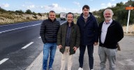 La reforma integral de la carretera que conecta Sineu con Ariany incrementa la seguridad viaria