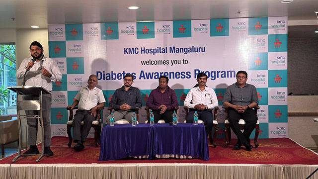 KMC Hospital Mangaluru hosts public awareness talk on World Diabetes Day