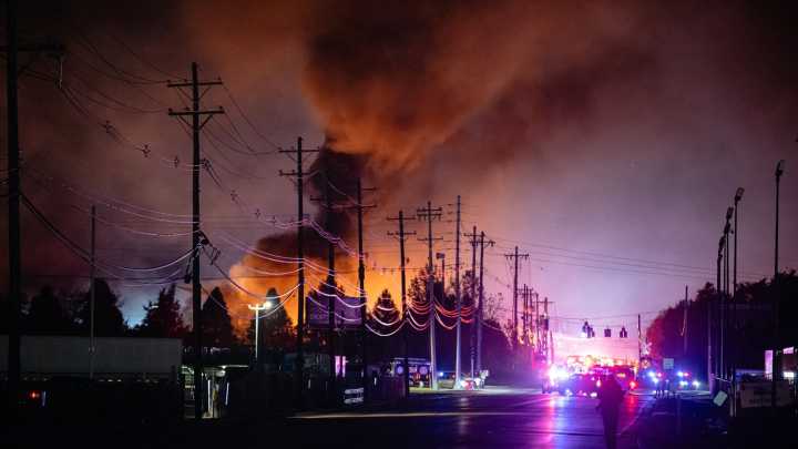 Investigators recover ‘black boxes’ from UPS plane that crashed after engine fell off, leaving 12 dead