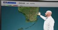 Clears skies to end Saturday in South Florida, with slight chance of overnight rain into Sunday