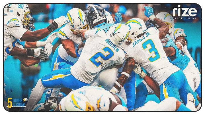 5 Things To Know About the Chargers Ahead of Week 10