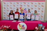 Tey presenta las campañas de donación de juguetes, peluches y ropa abrigadora