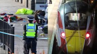 UK train mass stabbing suspect screams ‘kill me, kill me’ as cops arrest him in dramatic video