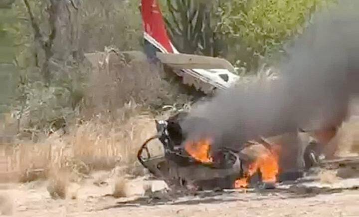 Secuestran más de 140 kilos de cocaína tras la caída de una avioneta en R° de la Frontera