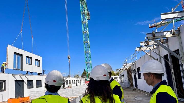 El piso piloto de las 422 viviendas del Plan Vive de Pinto estará listo para visitar en diciembre