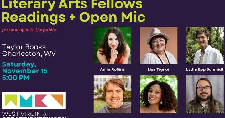 WVCN Literary Arts Fellows to present work at Taylor Books on Saturday, Nov. 15