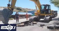 Habilitan el tránsito en el Camino de las Altas Cumbres tras reparar un socavón