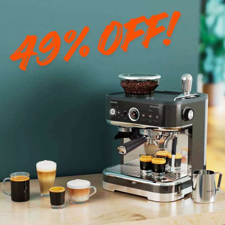 Barista-grade espresso machine nearly half off at Wayfair, but not for long