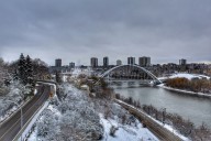Snow and frosty temps are in the forecast this week in Edmonton