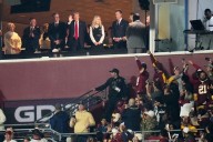 Donald Trump is the 1st sitting US president at a regular-season NFL game since Jimmy Carter in 1978