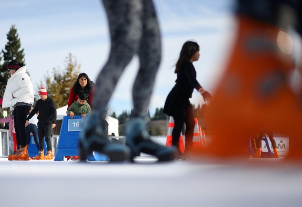 Frolicking on the ice around the Bay Area