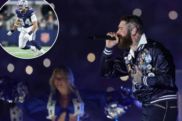 Post Malone gives touching tribute to Cowboys' Marshawn Kneeland