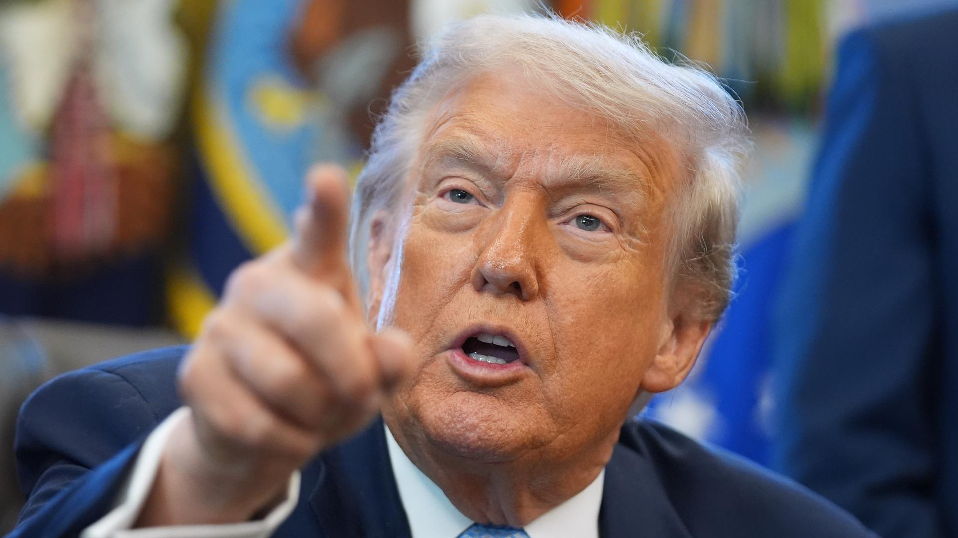 Trump floats possible talks with Venezuela but leaves military action on the table