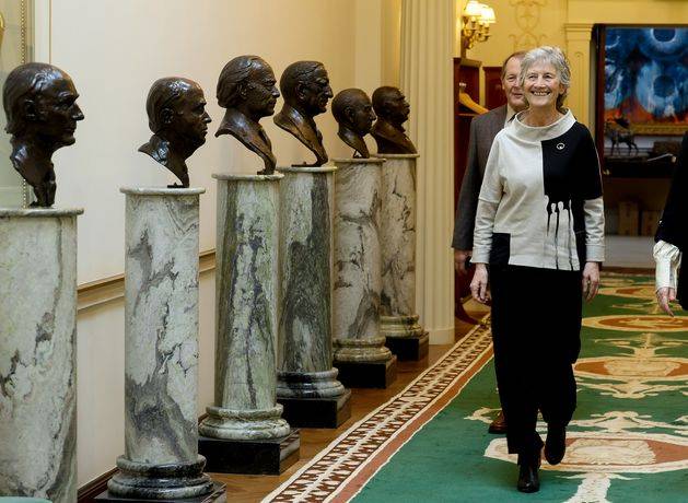 Senan Molony: All water under Wolfe Tone Bridge – Michael D Higgins rolls out red carpet for Catherine Connolly