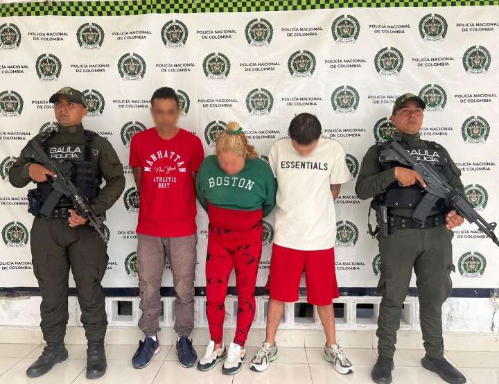 Gaula Policía y Ejército capturan a tres presuntos responsables de secuestro extorsivo en Pitalito, Huila