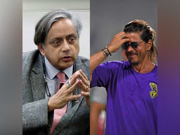 Shashi Tharoor calls SRK's 60th birthday a "cover