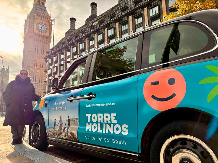 Torremolinos viaja en taxi a Londres