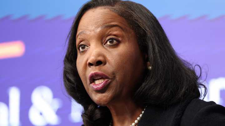 Fed Governor Lisa Cook talks about inflation, jobs, two