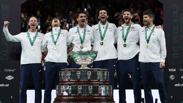 Italia se consagró tricampeón de la Copa Davis