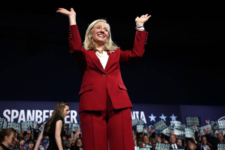 Democrat Abigail Spanberger wins Virginia governor race, flipping state after four years of Republican rule