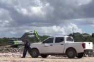 Crío ignora clausura del INAH y destruye la zona arqueológica de Tzemé en Kinchil, denuncian pobladores