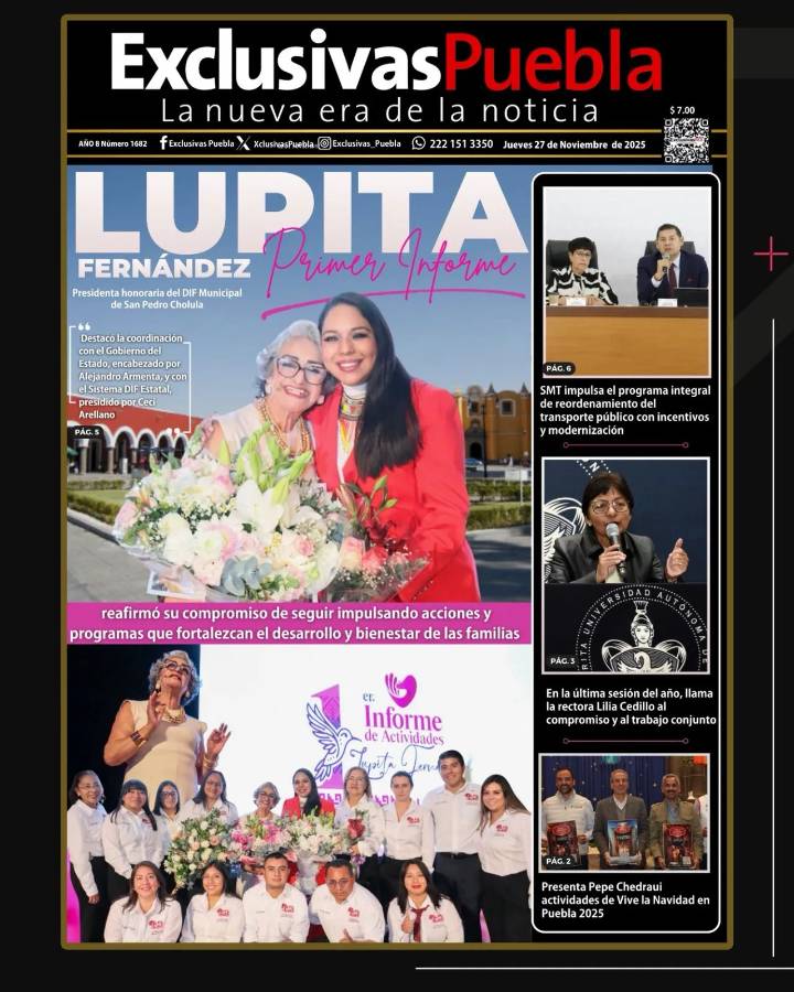 Portada Puebla 27 Noviembre