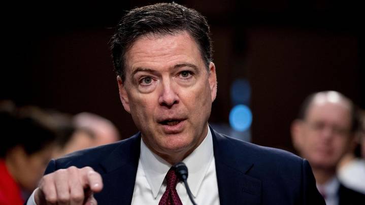 The Latest: Judge dismisses cases against James Comey and Letitia James