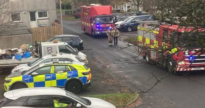 Major emergency service response in East Kilbride as hazmat teams spotted