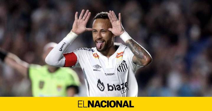 Neymar, un héroe de leyenda: se olvida del Mundial y juega lesionado para liderar al Santos