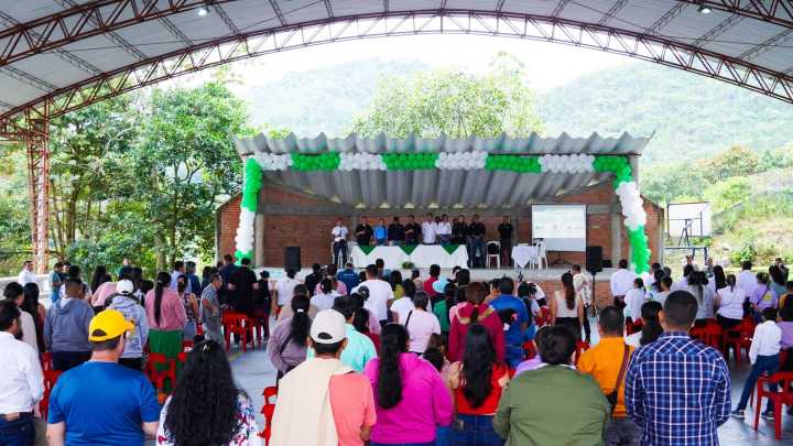 El tour de las obras de Zorro llegó a Chámeza