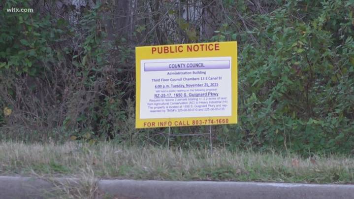 Residents concerned about possible rezoning of land near their homes in Sumter