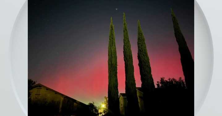 Photos capture Northern Lights over Sacramento and Northern California