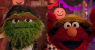 Los personajes de Plaza Sésamo se disfrazan de iconos de netflix en un inesperado crossover de Halloween