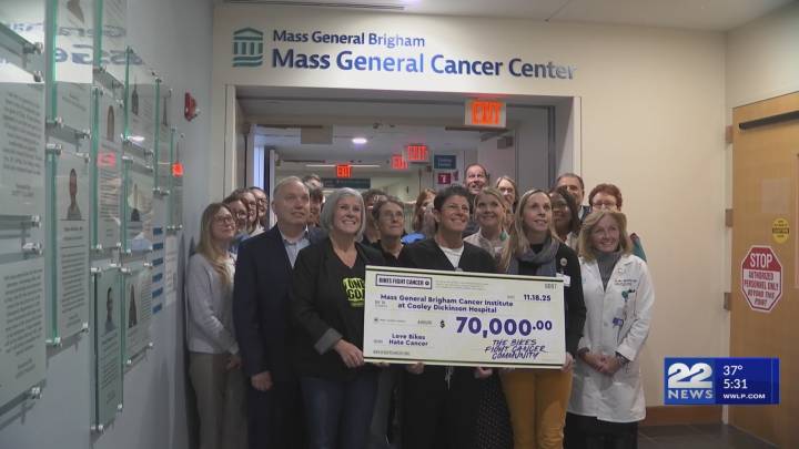 Cooley Dickinson Hospital receives $70K donation for cancer care