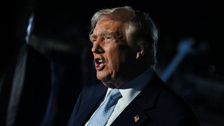 Trump latest: US president U-turns on Epstein files release as he says he has 'nothing to hide'
