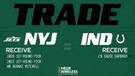 Jets-Colts Trade | Green & White Acquire WR Adonai Mitchell & Two First-Round Picks for CB Sauce Gardner