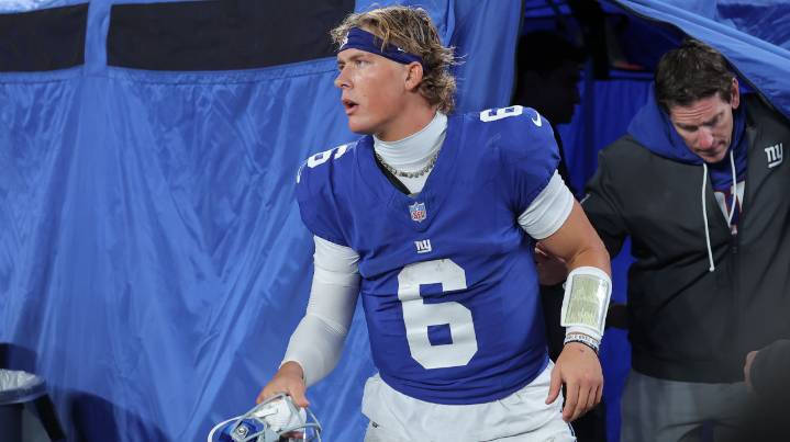 Giants’ Jaxson Dart confirmed as starting quarterback for MNF vs Patriots