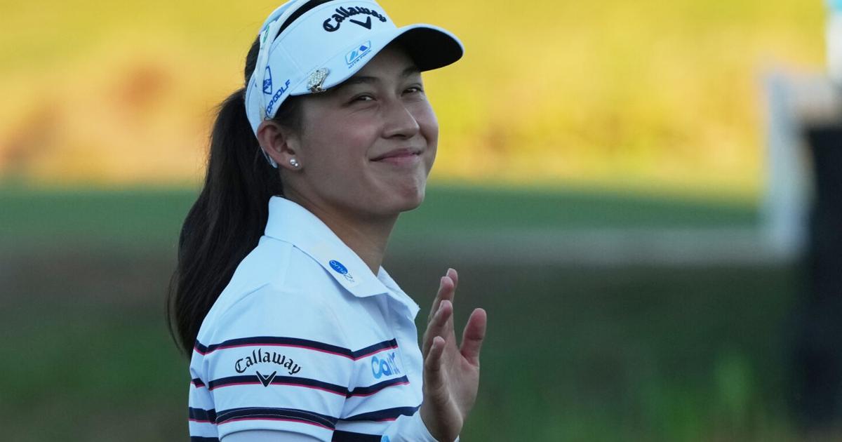 Thitikul pulls away and leads Korda by 6 in LPGA finale