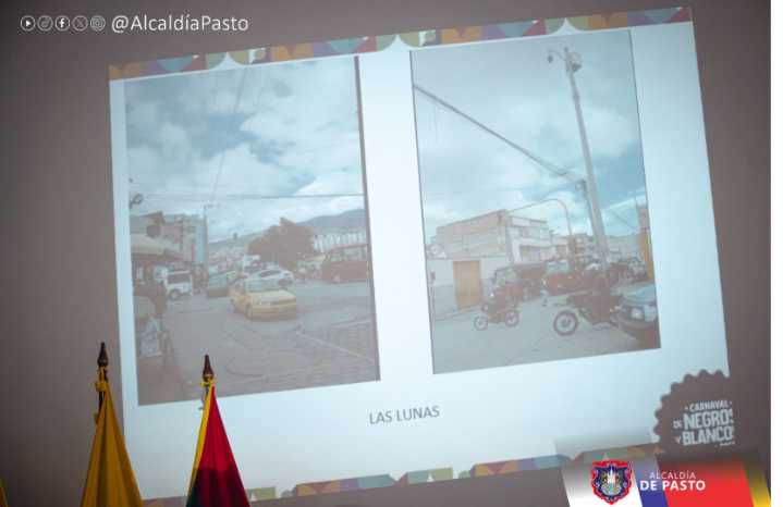 La Alcaldía de Pasto coordina retiro y ajuste del cableado eléctrico para el Carnaval 2026