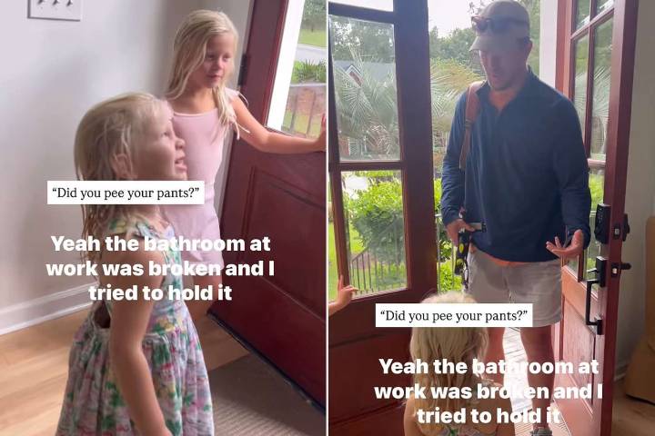 Girl 'Embarrassed' After Having Accident, Dad Saves the Day (Exclusive)