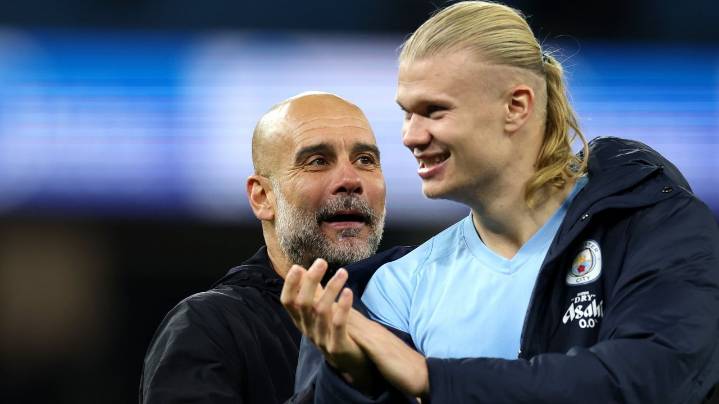 Haaland rechaza la comparación con Messi y Cristiano de Guardiola