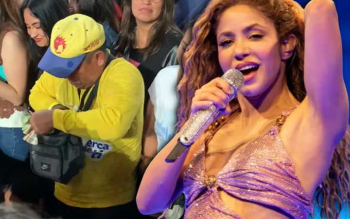 "Ya no lloran, ahora facturan": Heladero peruano se vuelve viral por vender en concierto de Shakira