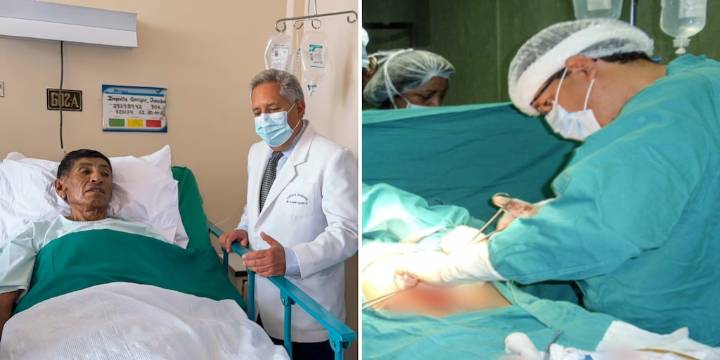 Milagro médico en Arequipa: extirpan tumor de 20 kilos a un paciente de 71 años tras operación de más de 12 horas