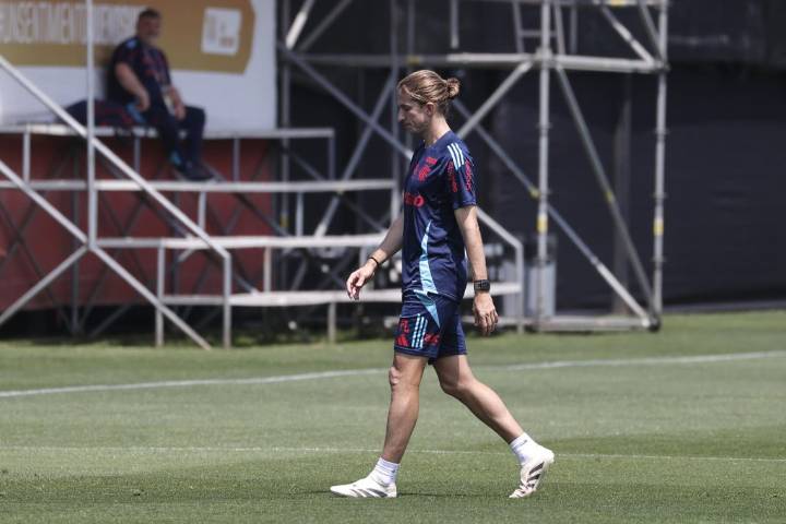 Filipe Luís: «Estoy en final de Libertadores gracias a Simeone»