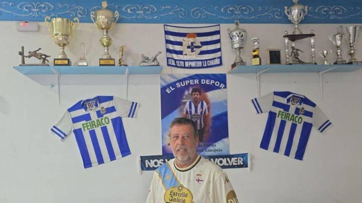 Carlos Sierra, el argentino que llevó al Superdépor a Tenerife: «Es mi cable a tierra»