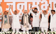 NDA set for landslide in Bihar, BJP to emerge as single