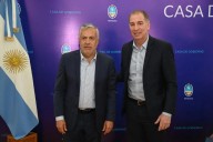 Santilli visitó Mendoza y el gobernador Cornejo le ratificó el respaldo a las reformas que busca Milei