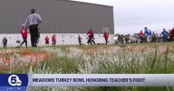 Former football player honoring teacher's cancer fight in Meadows Turkey Bowl